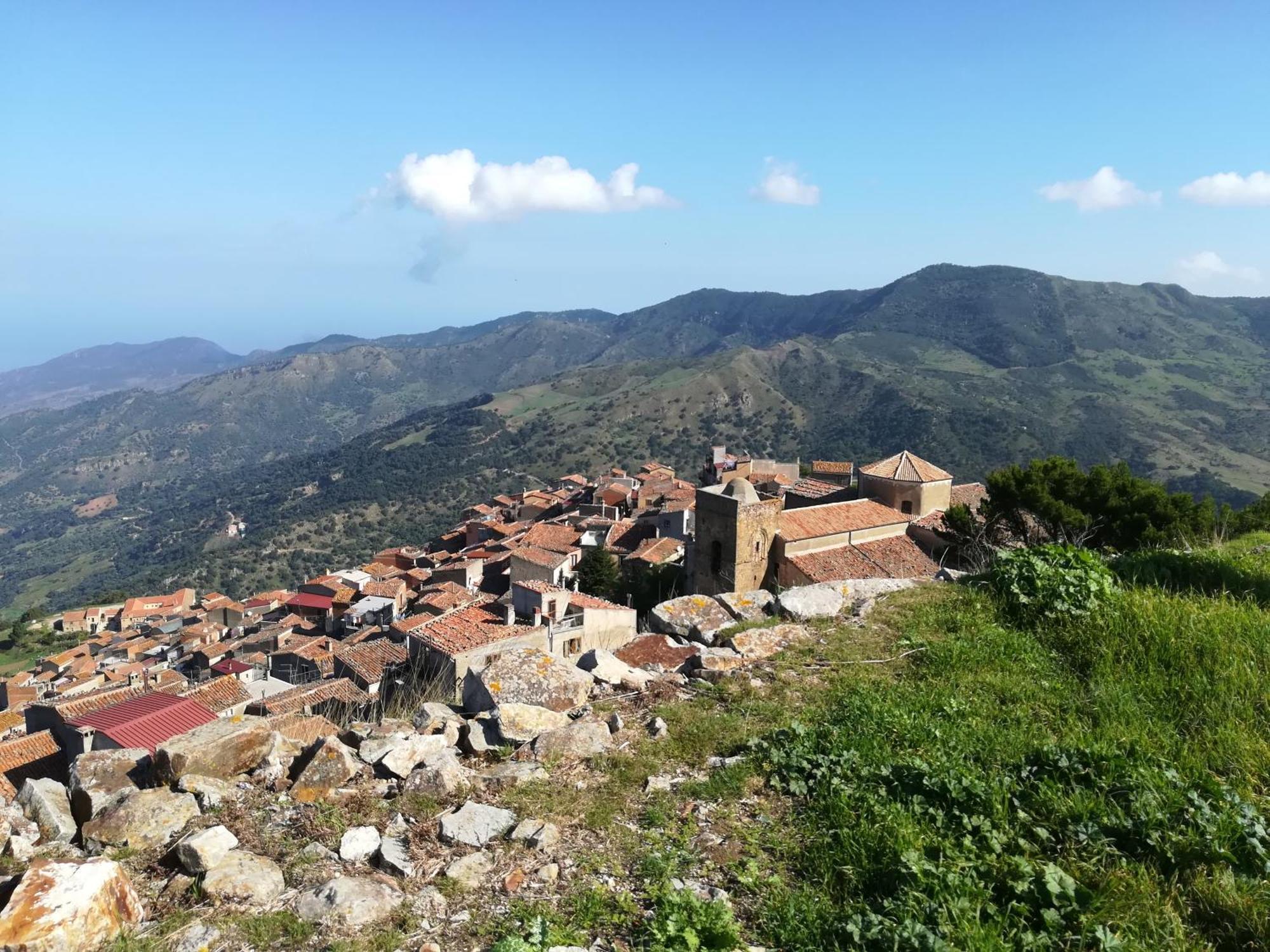 San Mauro Castelverde Casa Panoramica Castelverde מראה חיצוני תמונה
